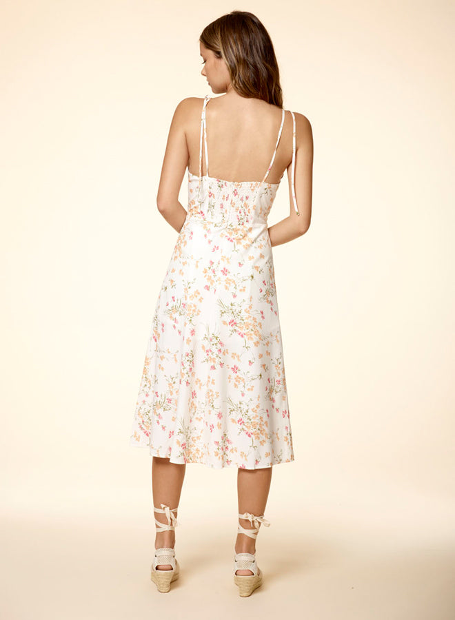 Floral Slit Dress