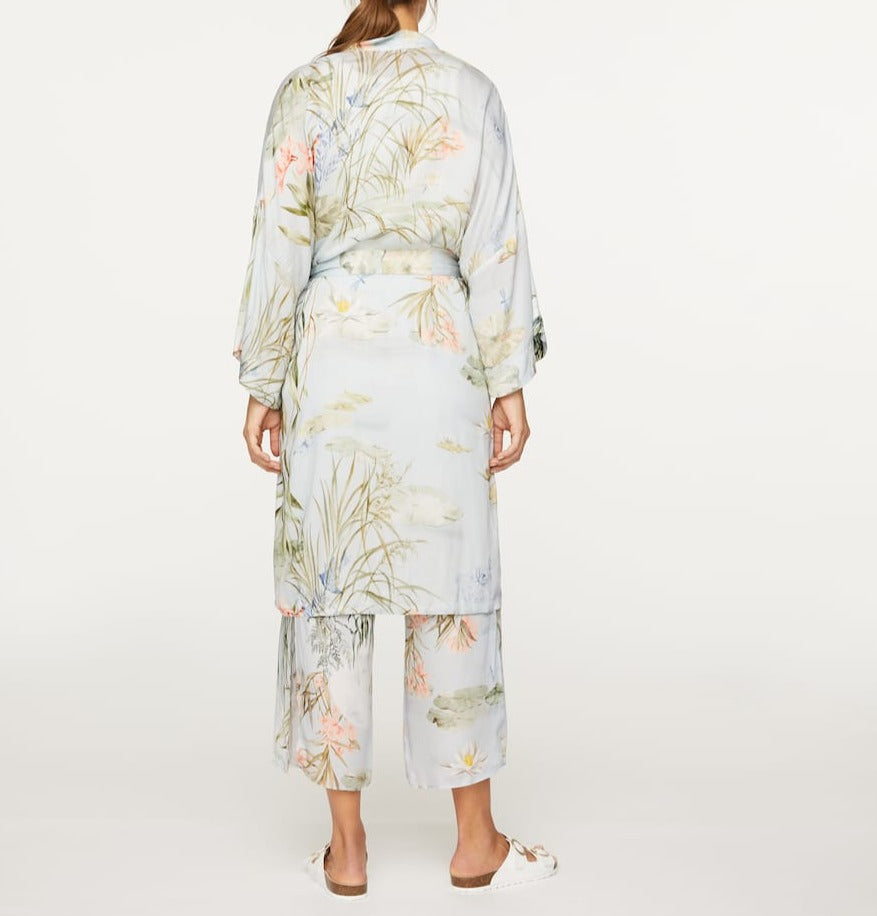 Water Lily Kimono Robe Dress