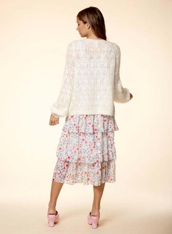 Peekaboo Cardigan Sweater