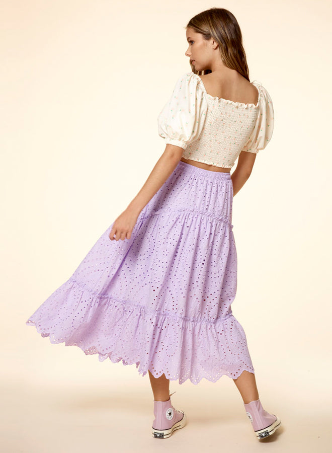 Printed Crop Top