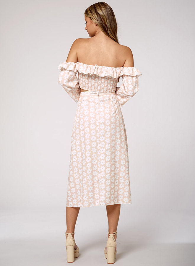 Floral Off The Shoulder Top