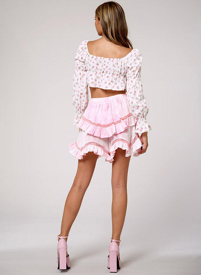 Floral Crop Top