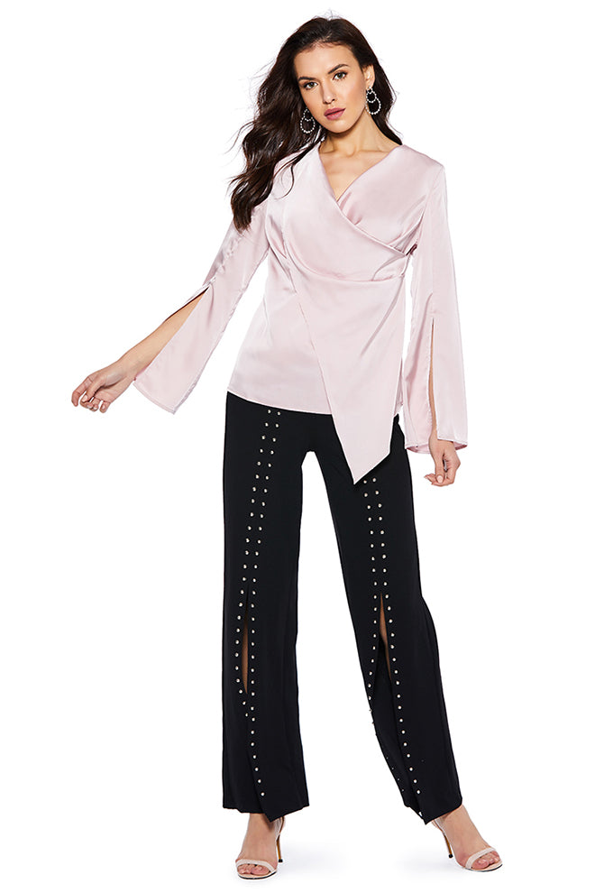 Casual V-Neck Tops