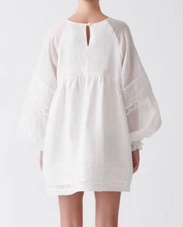 Lace Splice Dress