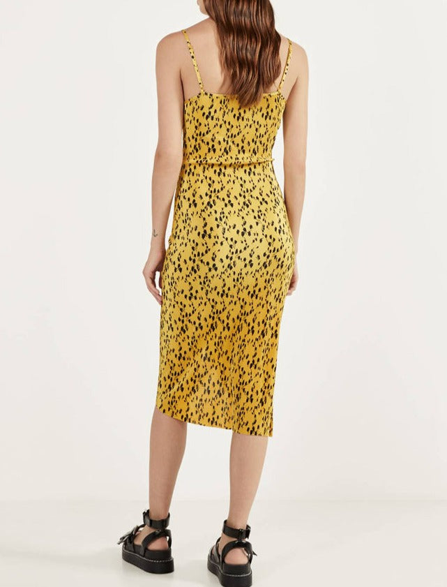 Asymmetric Smoked Dress