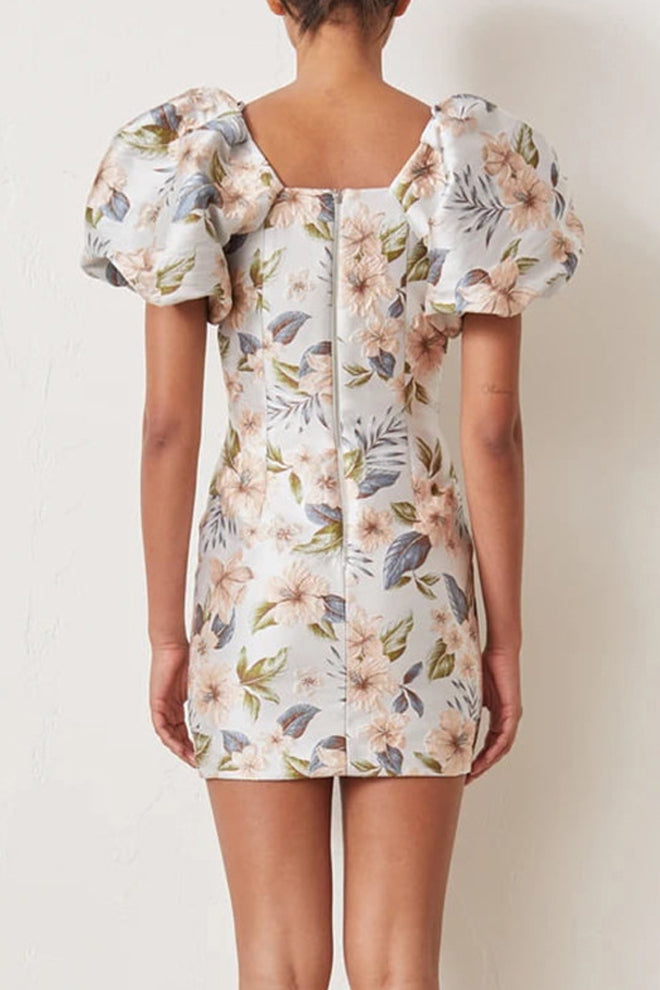 Balloon Sleeve Dress