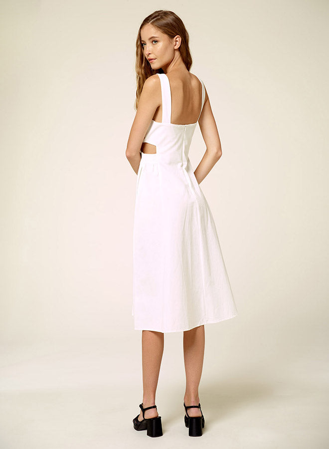 Suspender Backless Dress