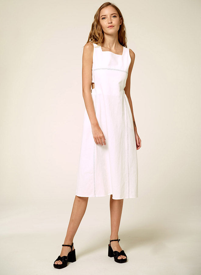 Suspender Backless Dress