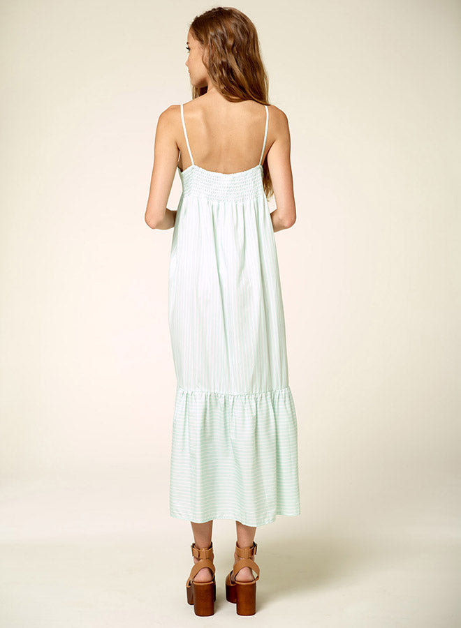Pleated Slip Dress