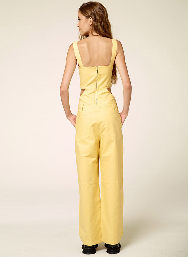 Sweetheart-Neckline Jumpsuit
