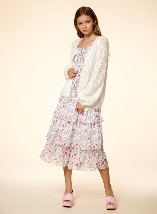 Peekaboo Cardigan Sweater
