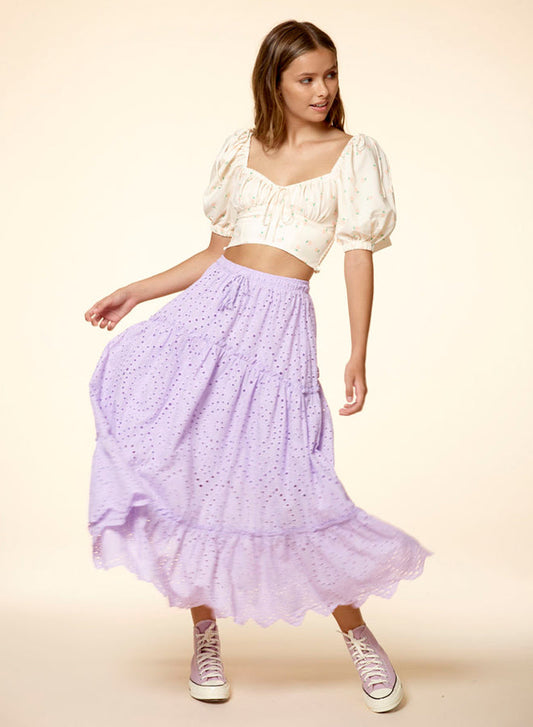 Printed Crop Top