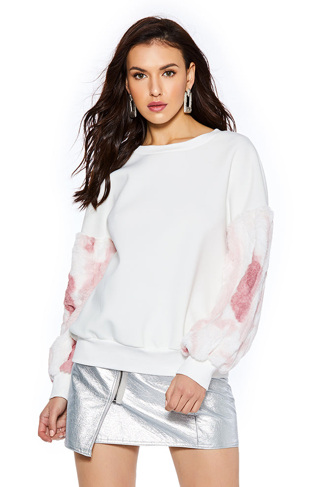 Lantern Sleeve Striped Tops