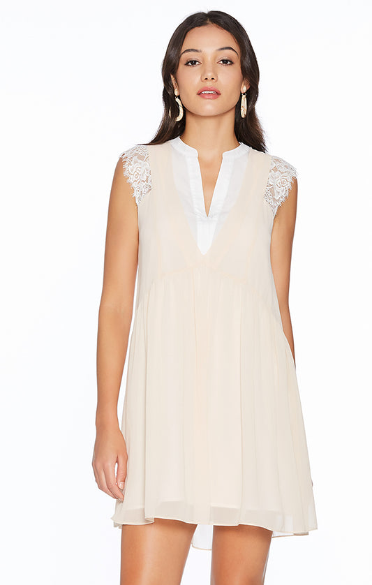 avantlook lace camisole dress Convertible Lace Camisole Dress /White PROD